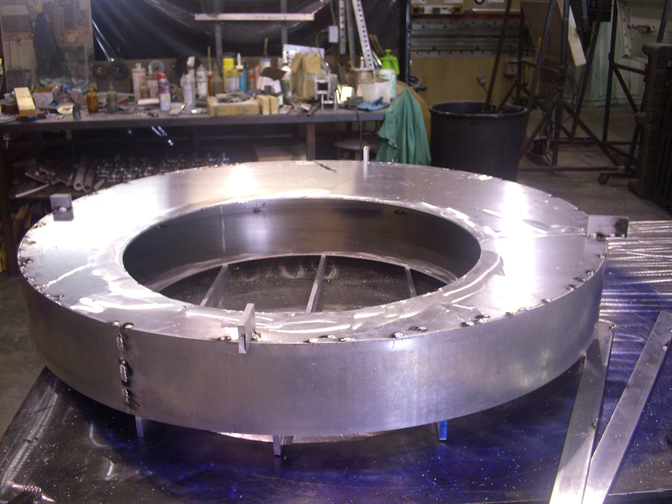 Rotational Mold Shop Tooling in Progress