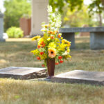 Rotomolded Cemetery Flower Vase